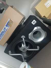 Sprzedam Subwoofer jbl wraz ze wzmacniaczem crunch i kablami