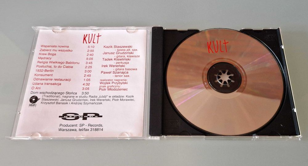 Płyta CD / album Kult - Kult (pierwsze wydanie CD)