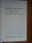 QUO VADIS Henryk Sienkiewicz