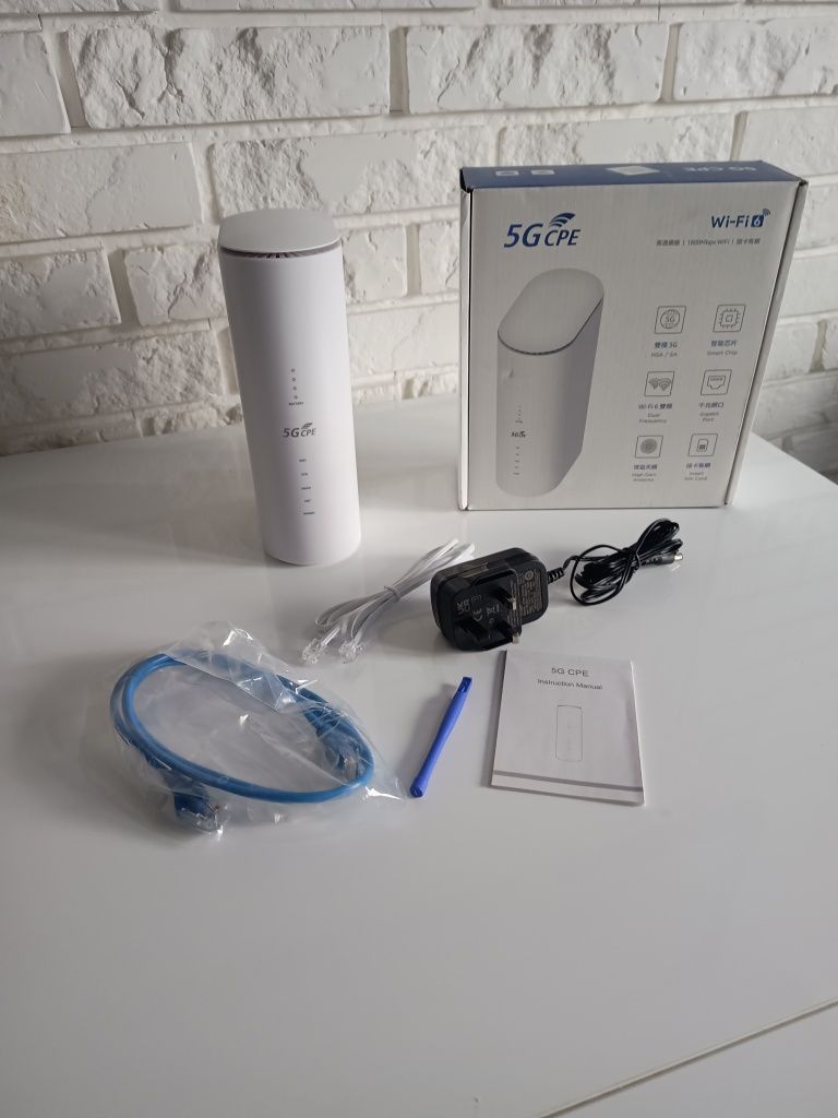 ROUTER 5G CPE WIFI 6 Router Dwuzakresowy Gigabit