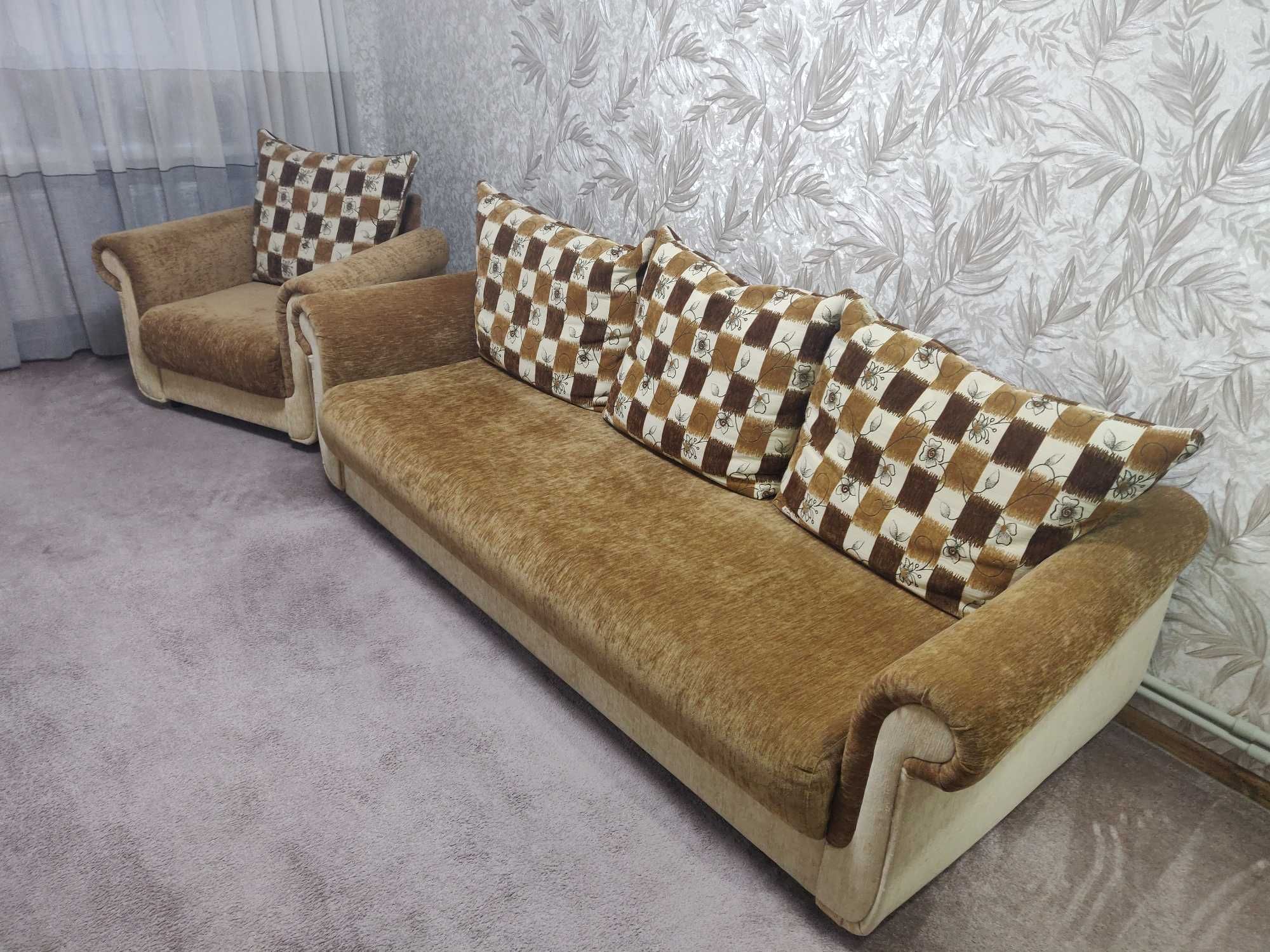 Продам Диван и кресло Идеальное состояние