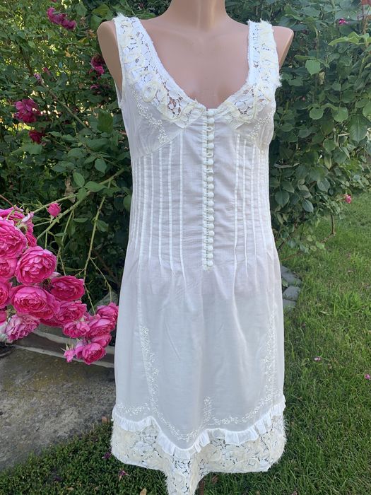 Платье, вінтажна комбінація.