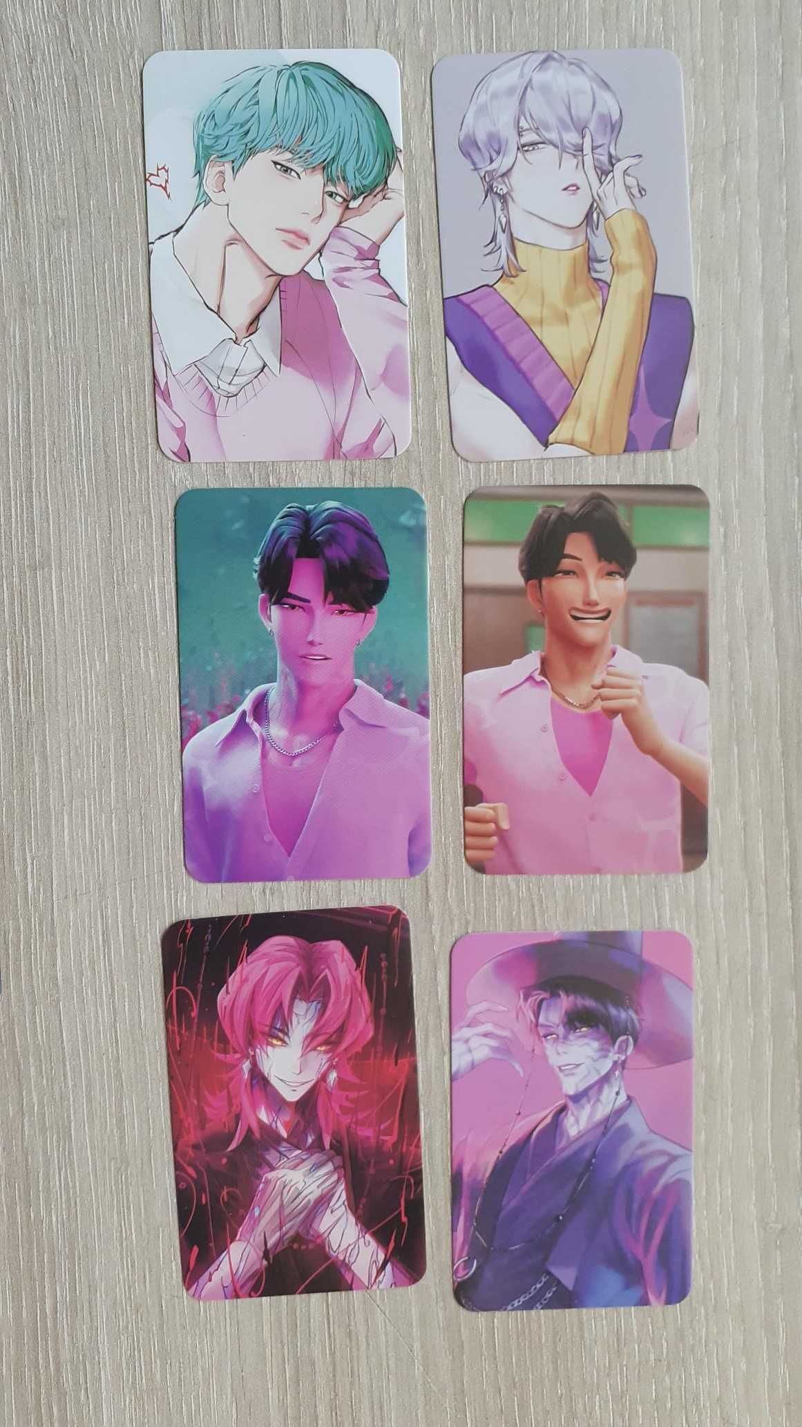 Cartas Saja Boys Kpop demon hunters novas