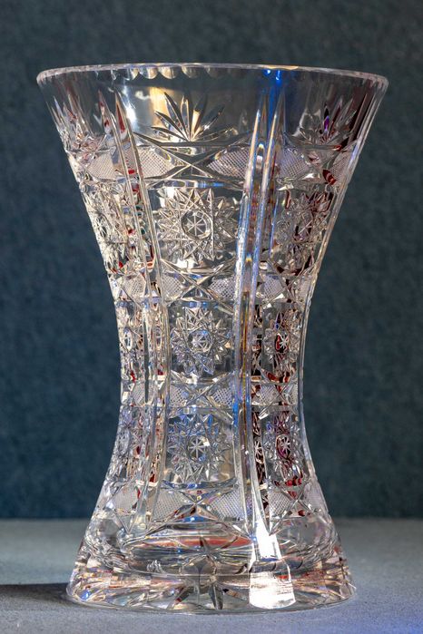 Zestaw kryształów Huta szkła Violetta - PRL