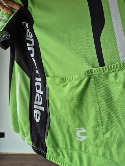 Cannondale - komplet, spodenki na szelkach + koszulka z kieszeniami.