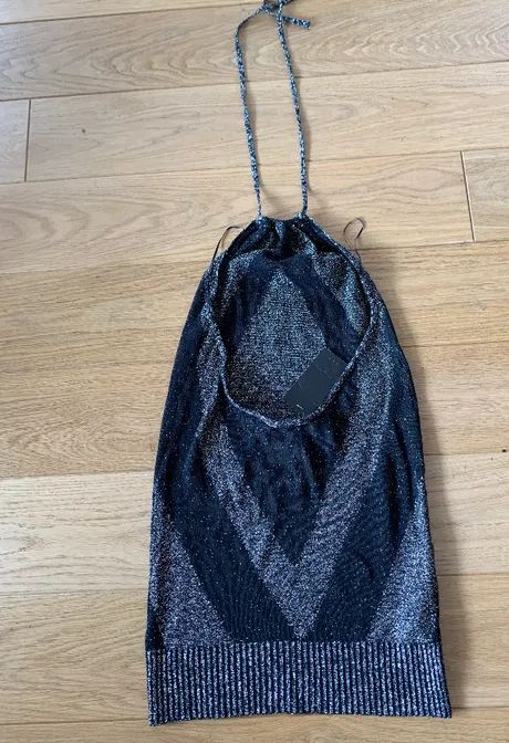 Nowa bluzka MANGO okazja -70% roz.S wiązana na szyi