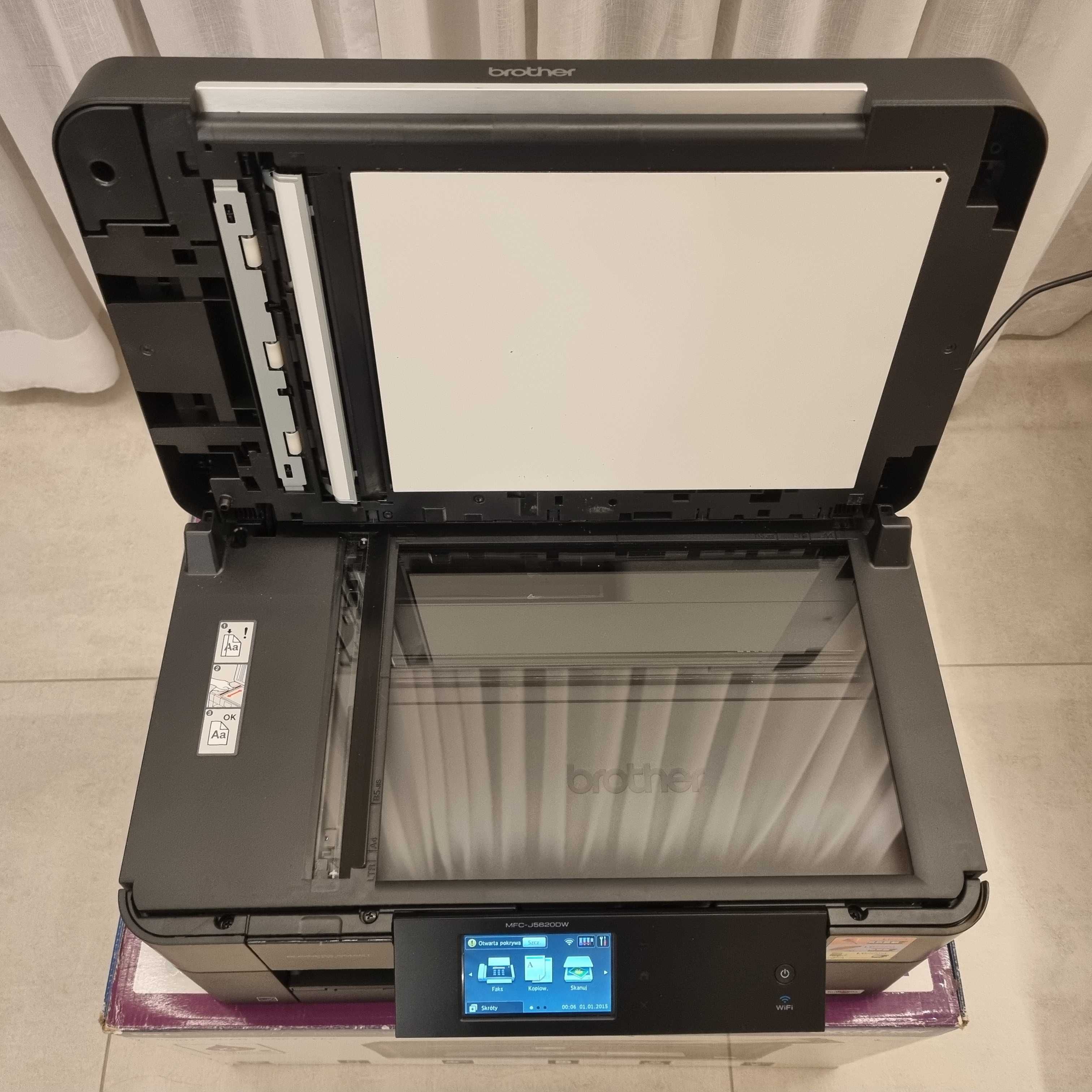 Drukarka wielofunkcyjna Brother MFC-J5620DW druk kolorowy, podajnik,A3