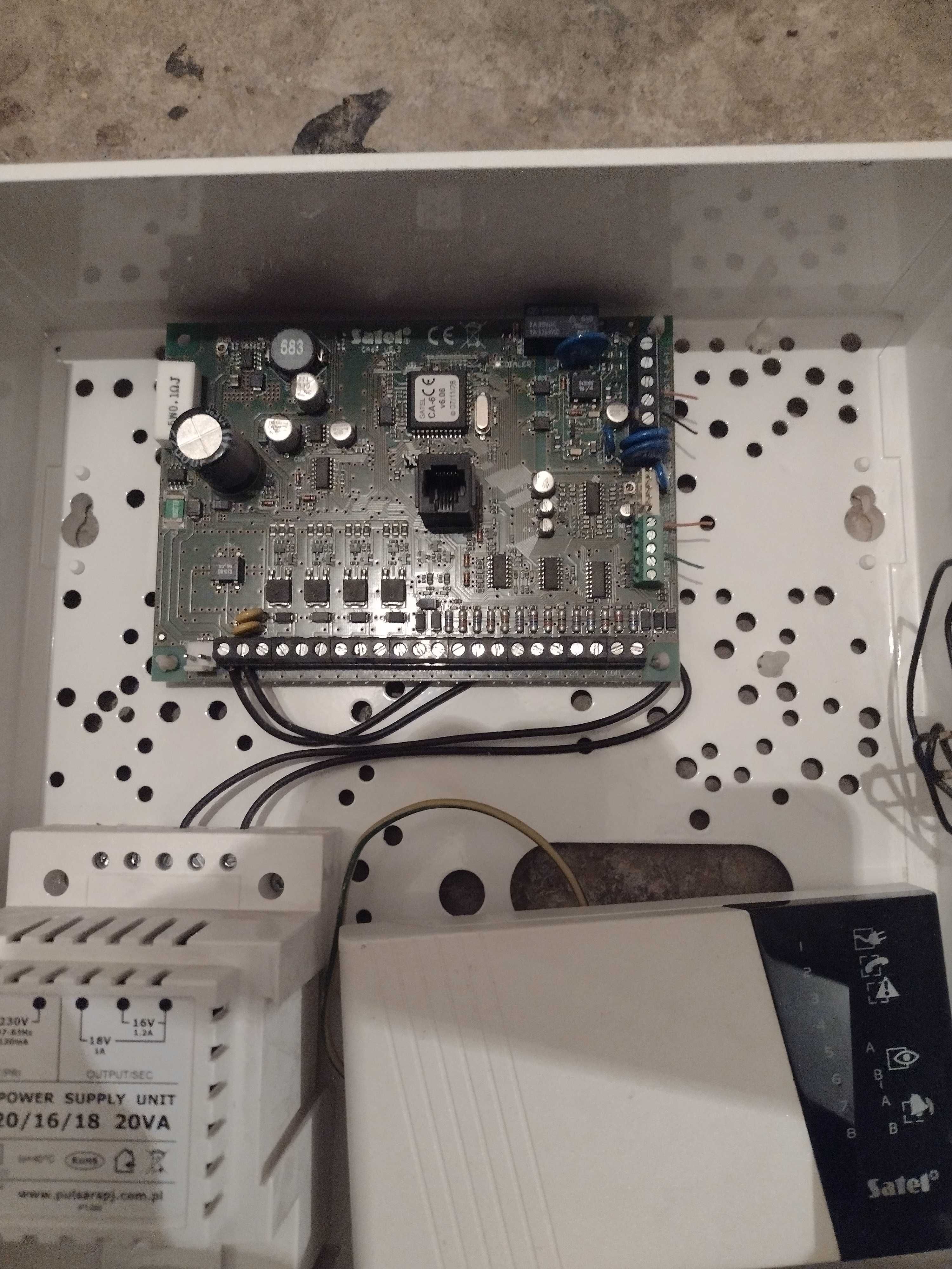 Alarm Satel ca6 system alarmowy
