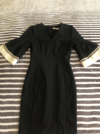 Плаття чорне з італійскої тканини