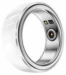 Smart RING tętno, saturacja, monitor snu, aktywność, roz 11 SREBRNY