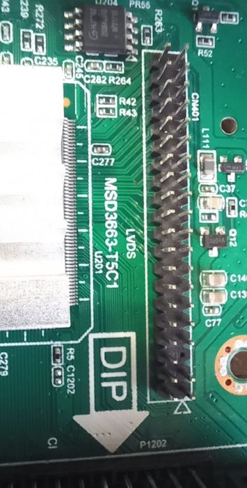 Динаміки до ТВ.TOSHIBA Майн плата MSD3663-T5C1