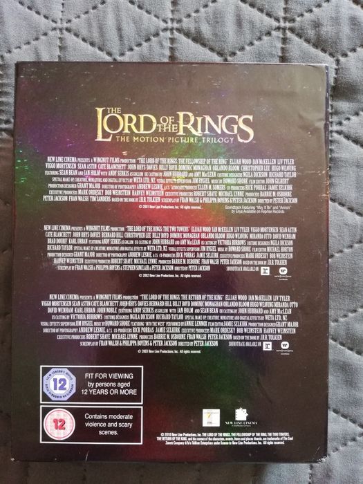 Trilogia "Senhor dos Anéis" em blu ray (portes grátis)
