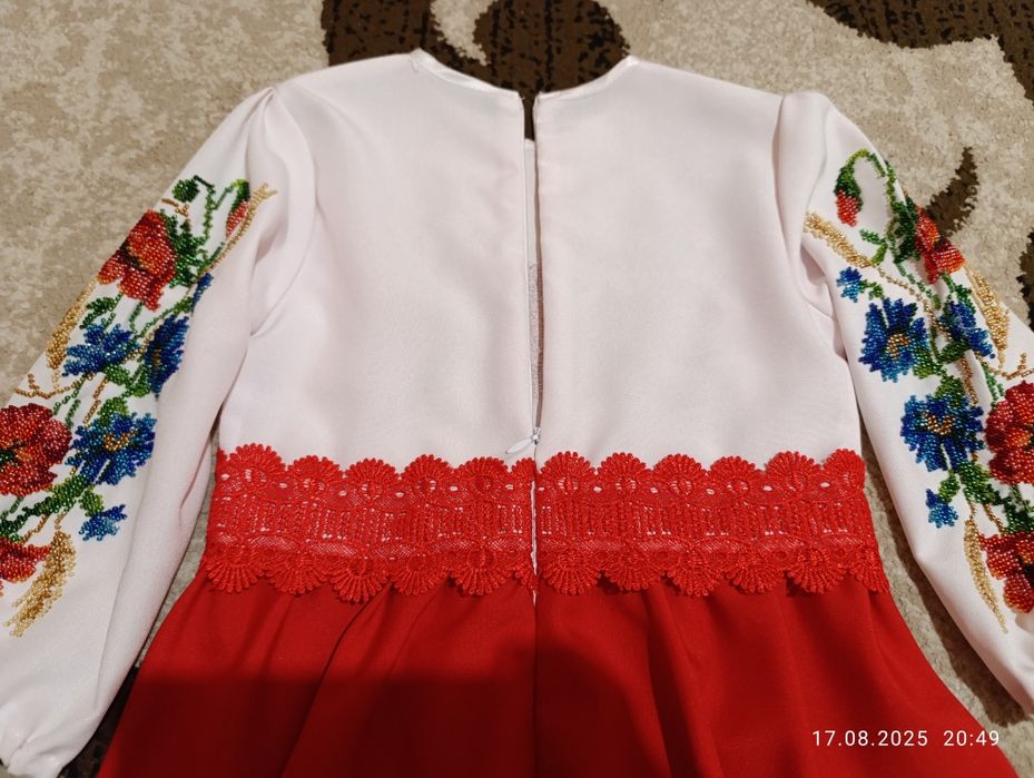 Вишита сукня для дівчинки, вишиванка
