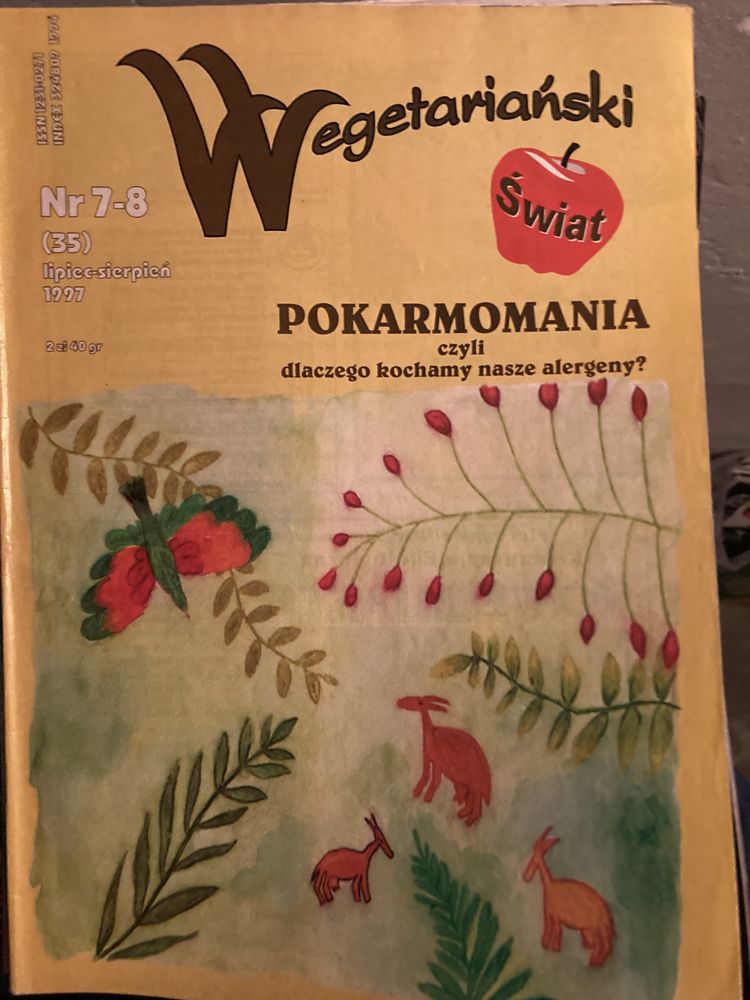 Wegetariański Świat magazyny wegetarianizm