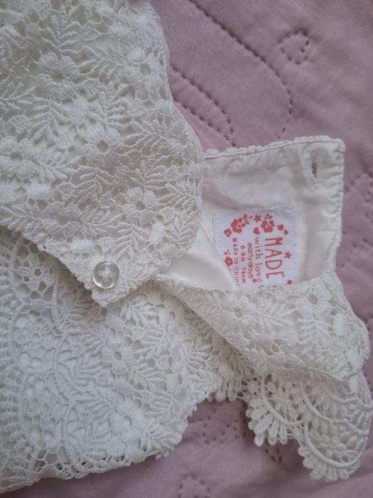 Sukienka dziewczęca na chrzest