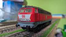 Lokomotywa Piko DB 218 w skali HO
Lokomotywa na tory Märklin z
