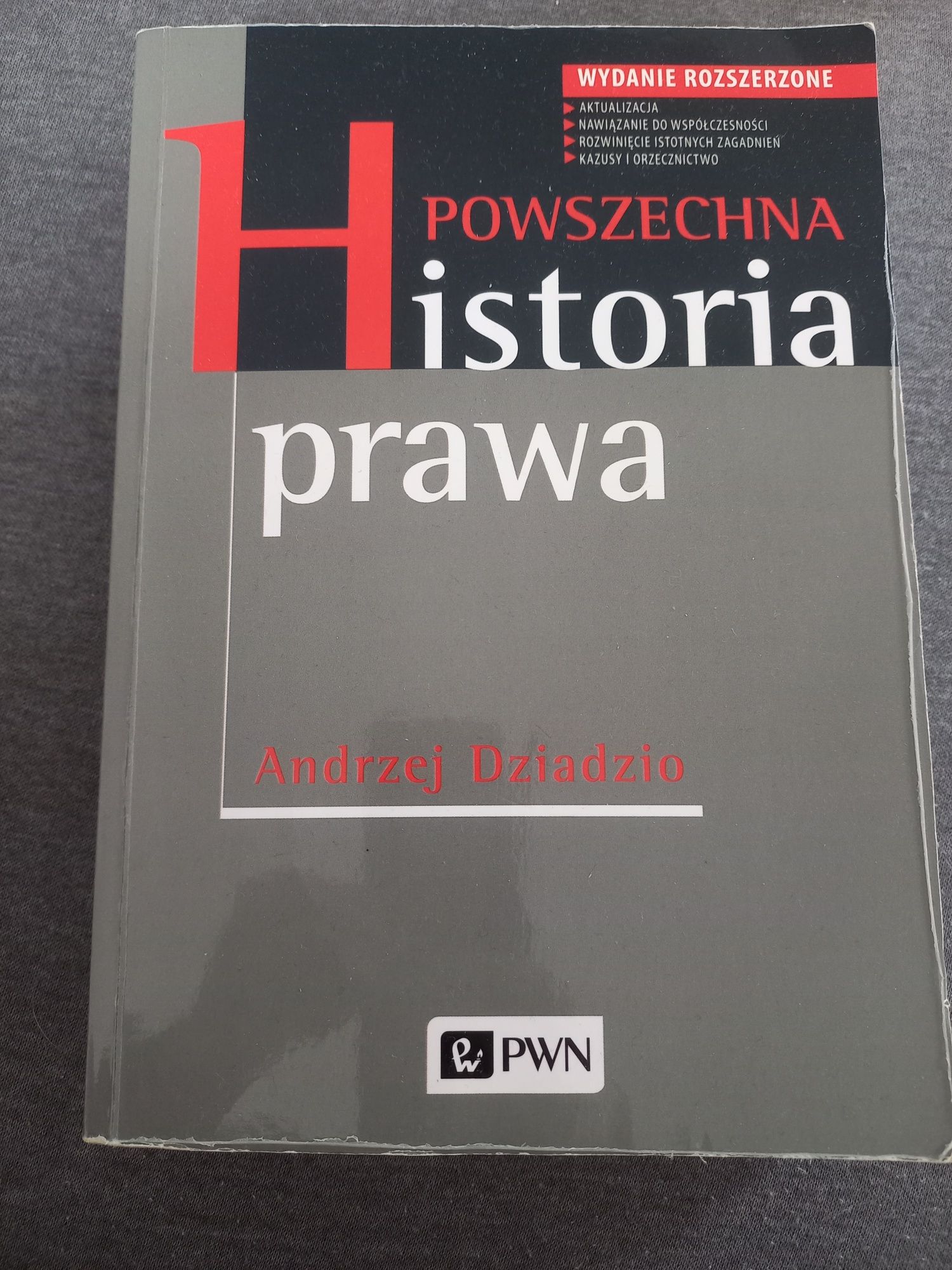 Podręcznik historia prawa Andrzej Dziadzio