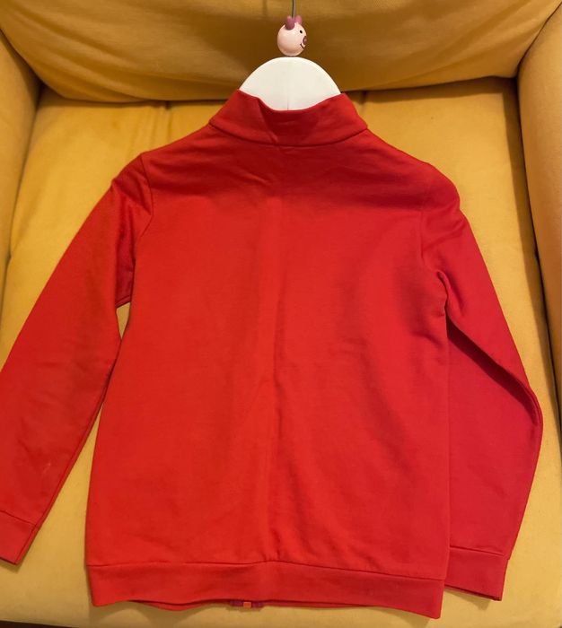 Casaco criança menina - marca Benetton - vermelho tamanho 6