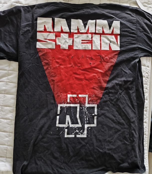 Футболка Rammstein Раммштайн Червона Красная