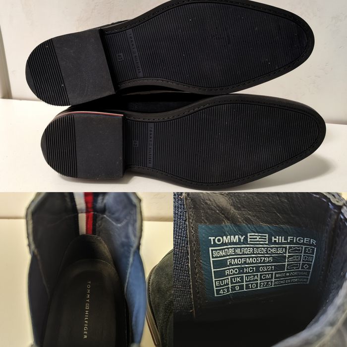 Tommy Hilfiger замшеві черевики челсі