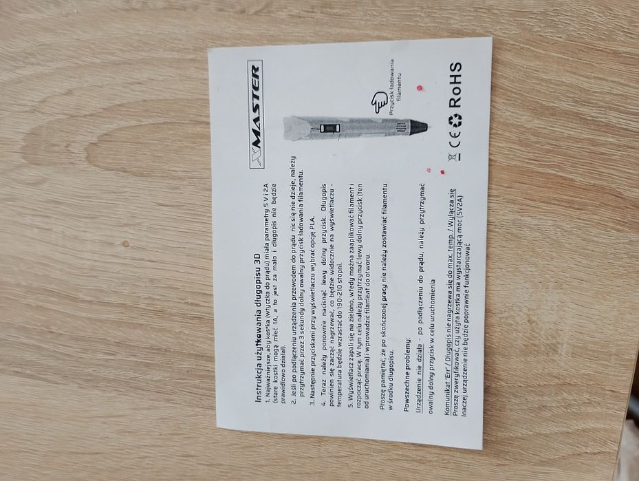 Długopis 3D Xmaster