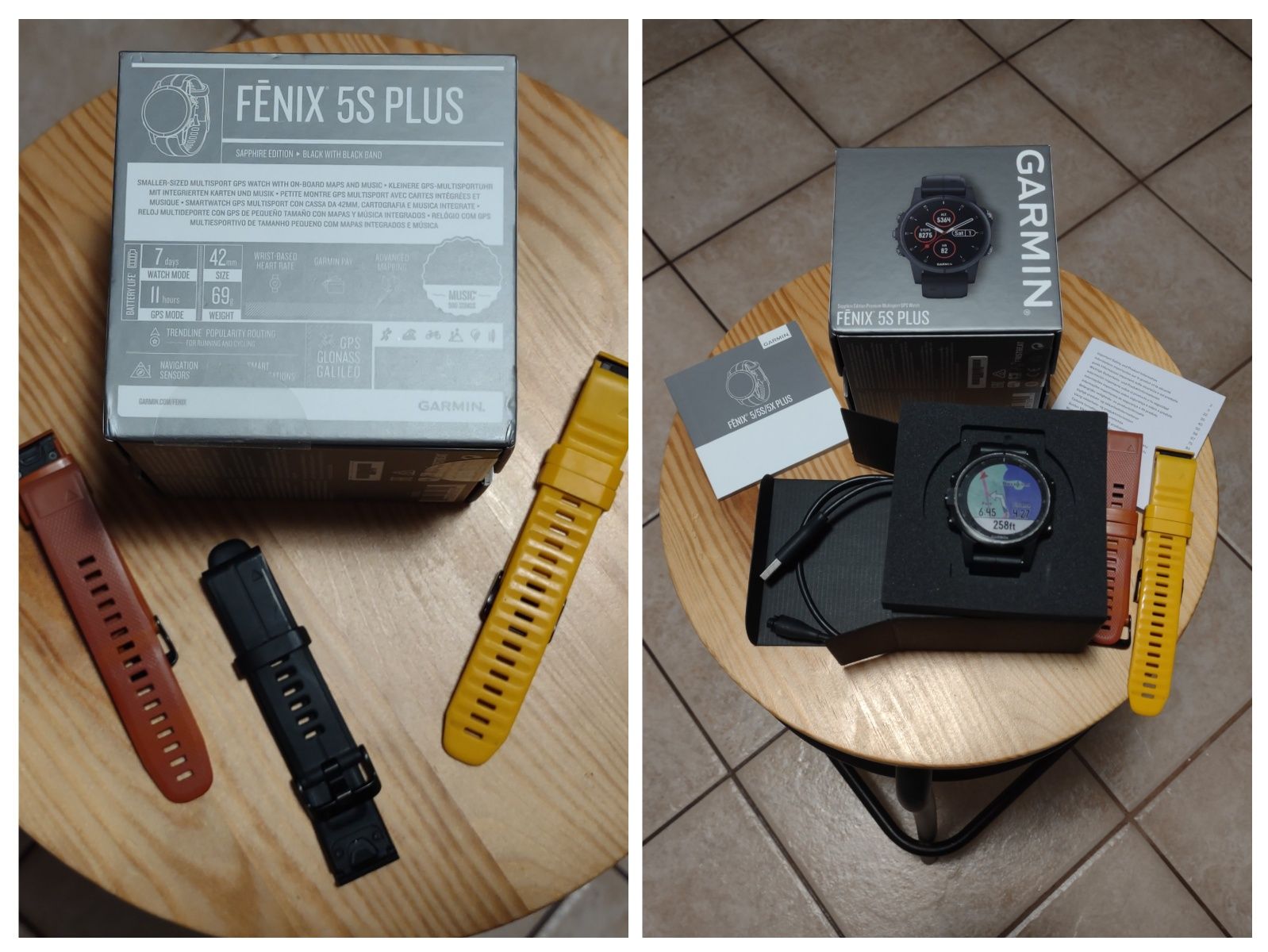 Smartwatch Garmin Fenix 5s Sapphire