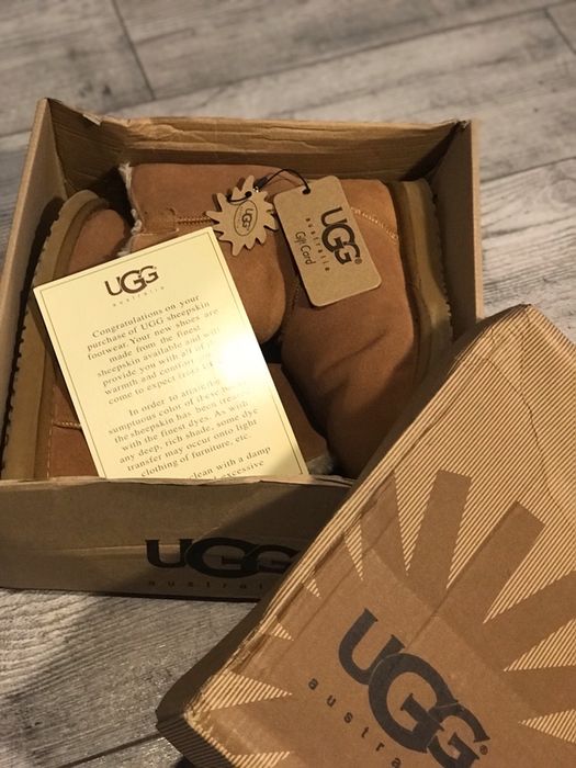 Натуральные угги