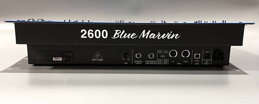 Behringer ‌ 2600 Blue Marvin Syntezator Analogowy Idealny stan!