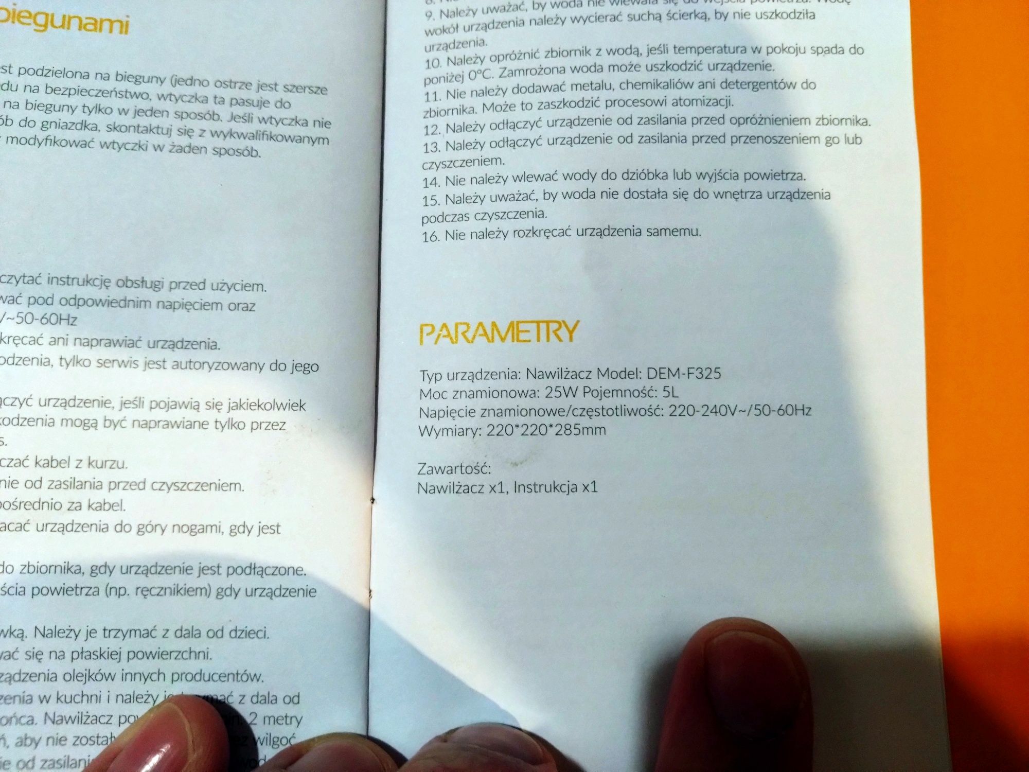 Nawilżacz powietrza Deerma