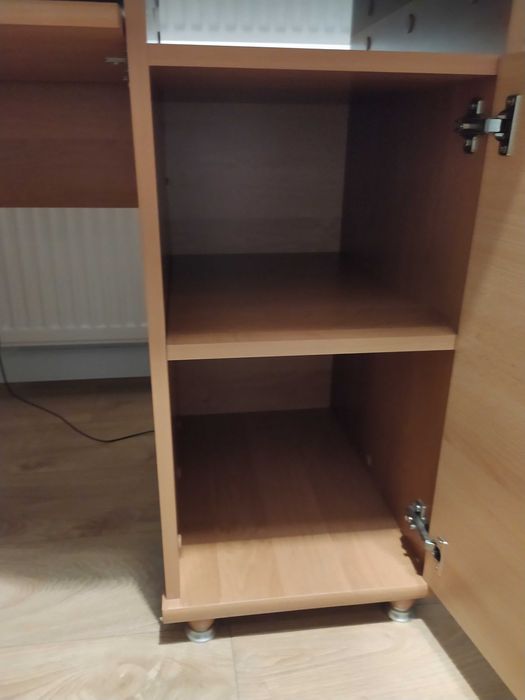 Biurko Black Red White