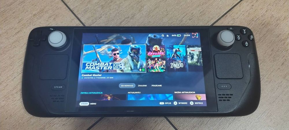 Konsola Steam Deck LCD 512 GB + 512 GB + stacja dokująca - Steamdeck