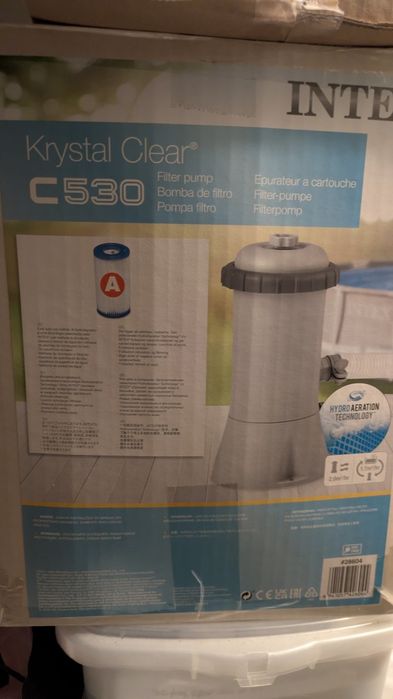 Piscina Intex 3 X 2 X 0.75 com bomba e acessórios