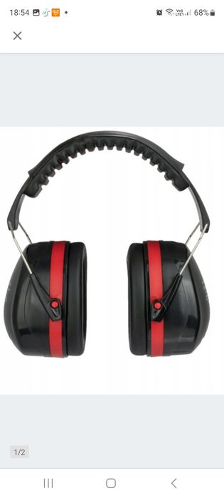 Nauszniki OCHRONNE słuchawki WYGŁUSZAJĄCE EM-502B