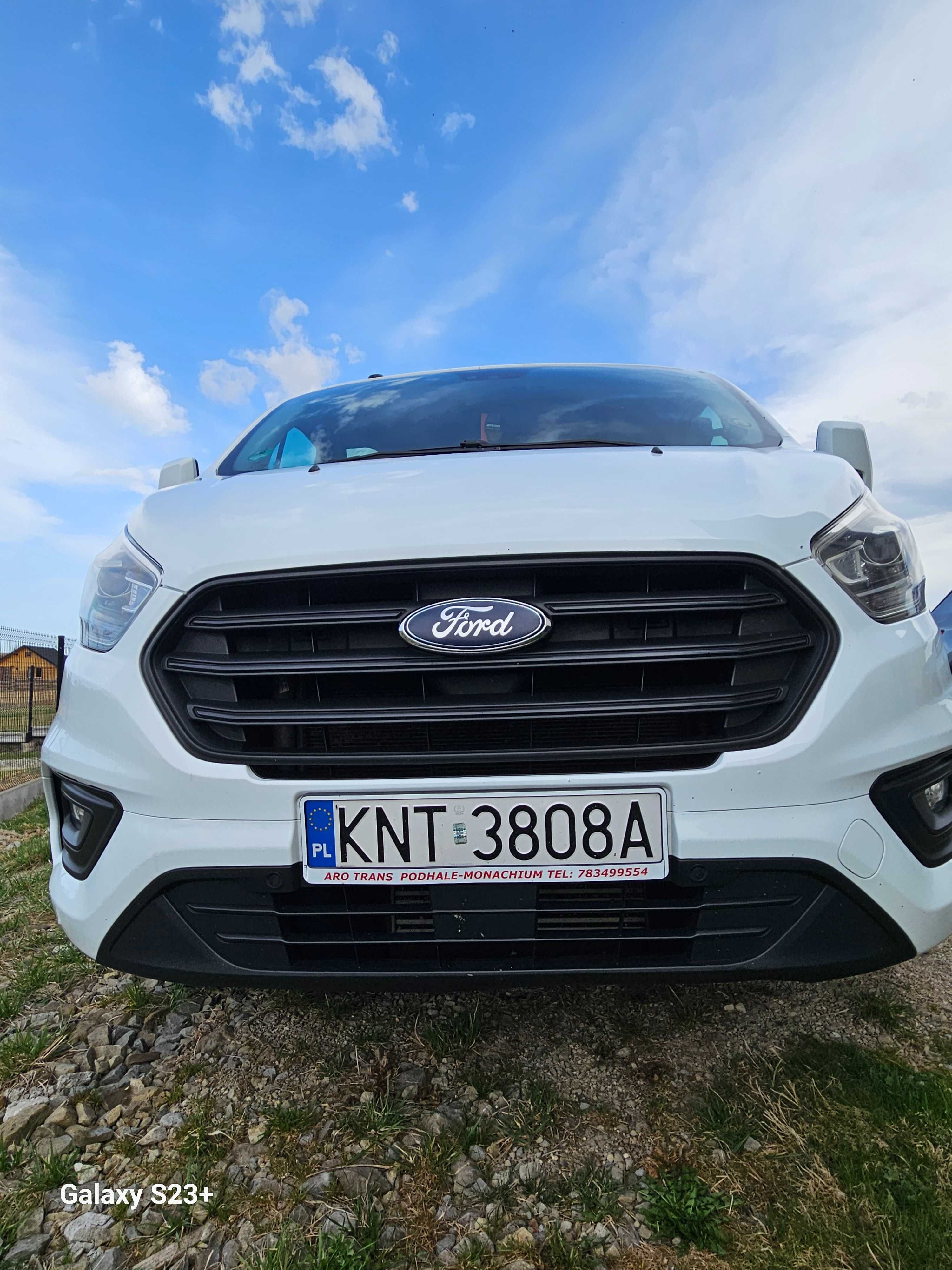 Ford Transit Custom L2  2018r 2.0 170ps, doinwestowany