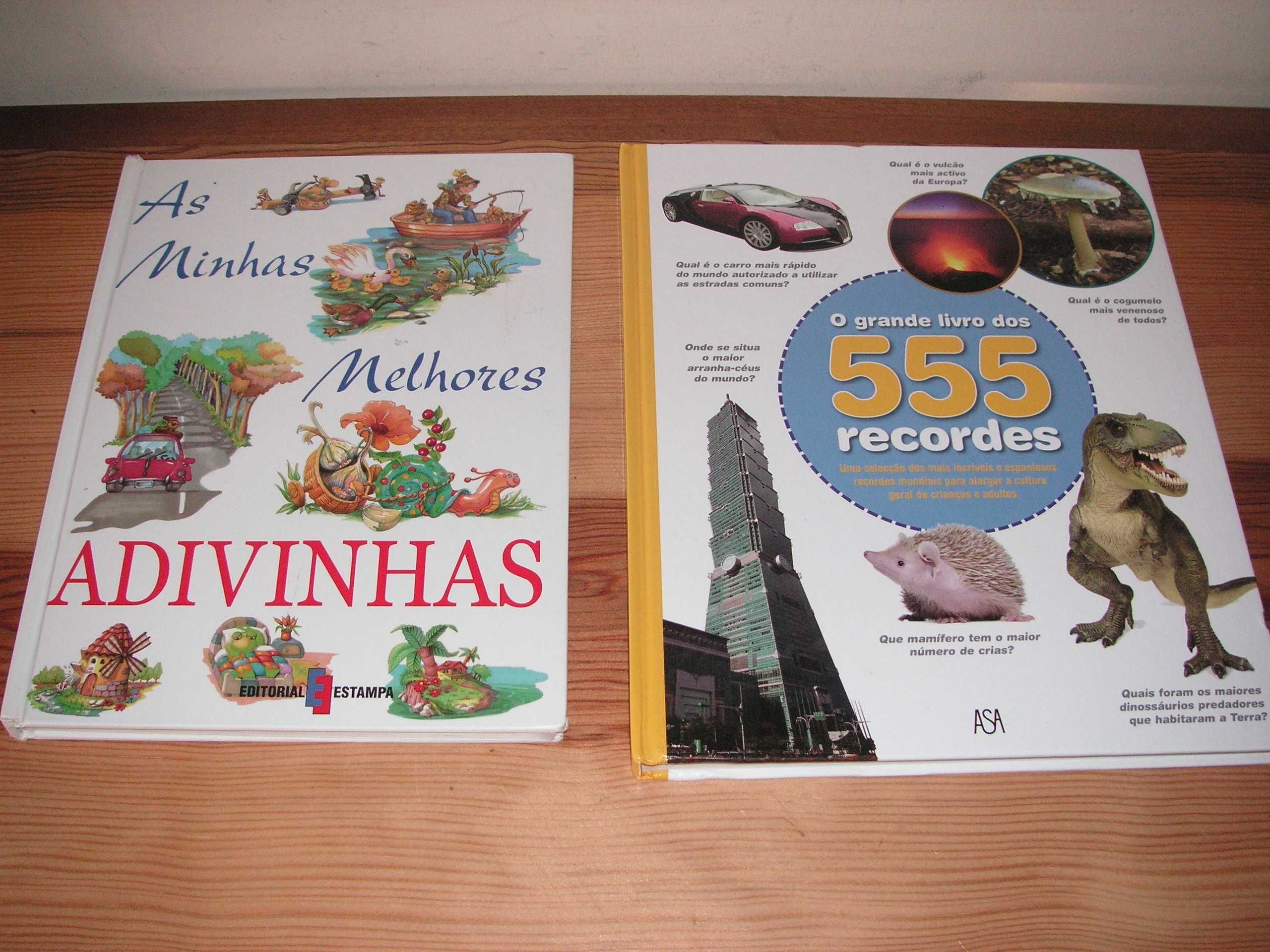 As Minhas Melhores Adivinhas e O Grande Livro dos 555 Recordes