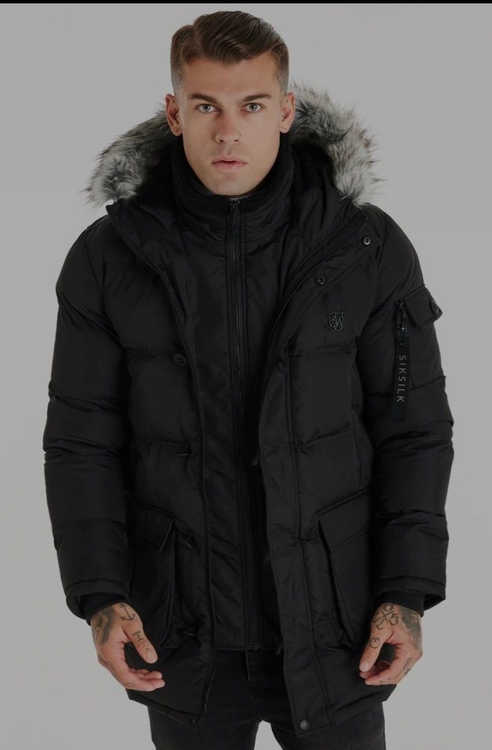 Sik Silk Arctic kurtka puchowa zimowa Parka