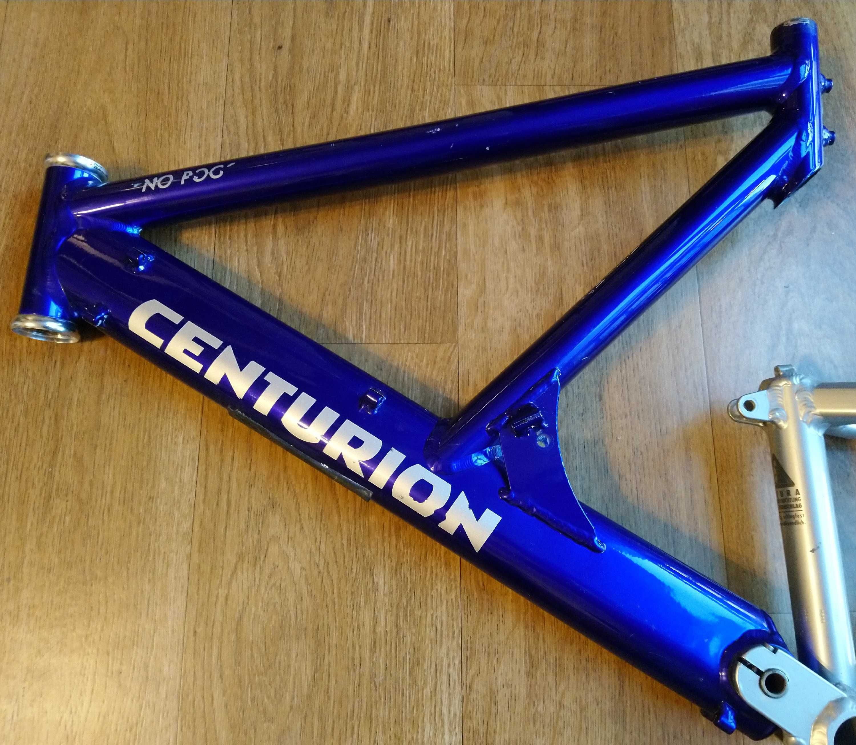 Centurion No Pogo 26" rama aluminiowa full suspension 20,5" retro MTB