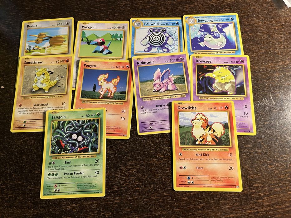 Karty pokemon oryginalne starsze zestaw Evolutions