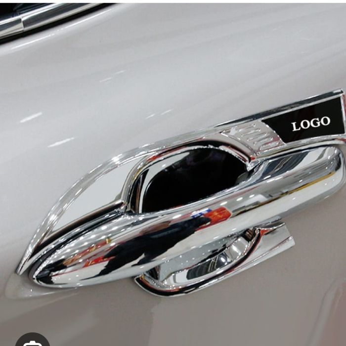 Накладки на двери Тойота Камри XV70 под ручку двери