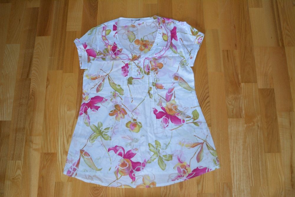 Lekka tunika w kwiaty r.L