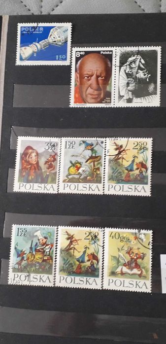 znaczki pocztowe z klaserem