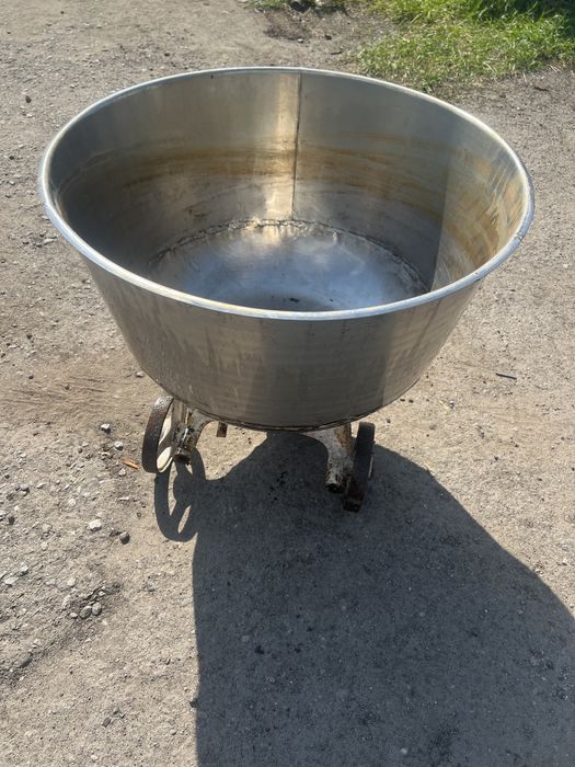 дежа чан с нержавейки 140л под тестомес