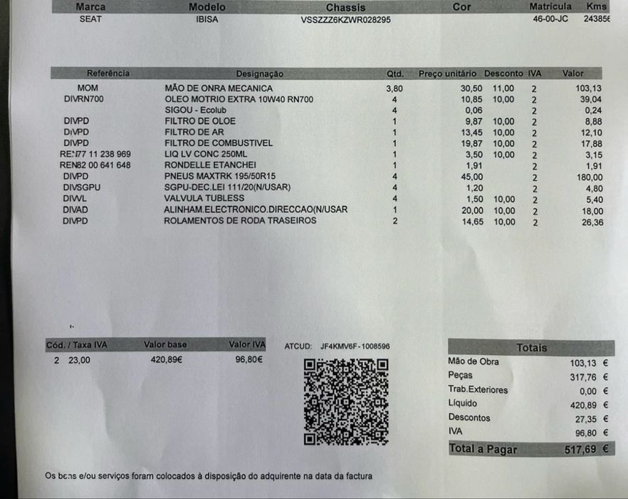 Seat Ibiza 6k 1.9 tdi 90cv