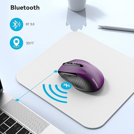tecknet mysz bezprzewodowa bluetooth x
