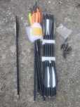 Flechas com ponteiras