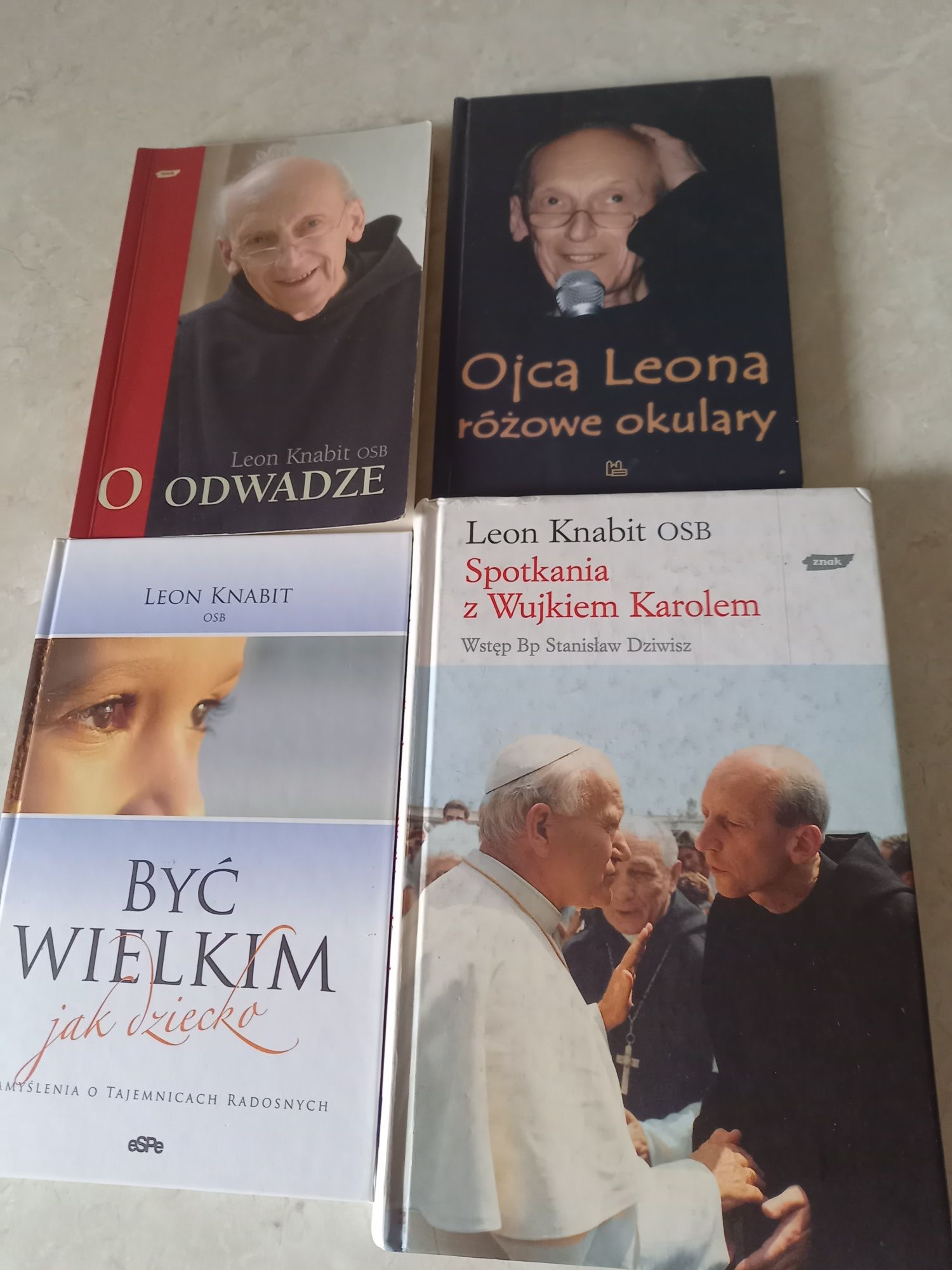 Leon Knabit o odwadze ojca leona różowe okulary ksiazki