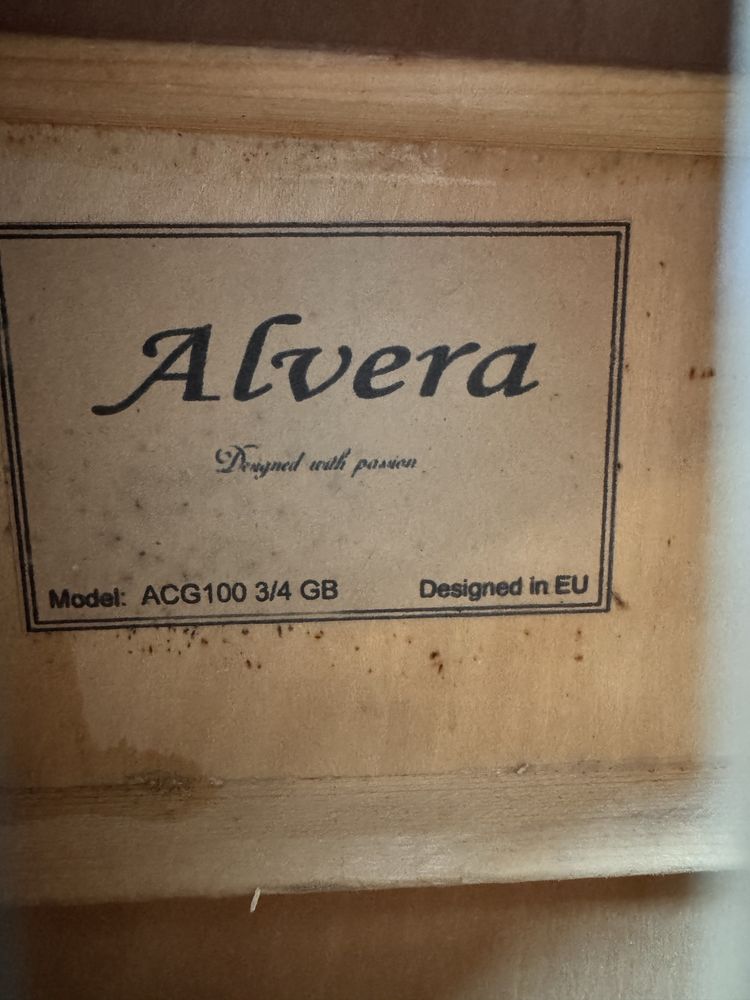 Gitara klasyczna Alvera ACG 100 3/4 GB