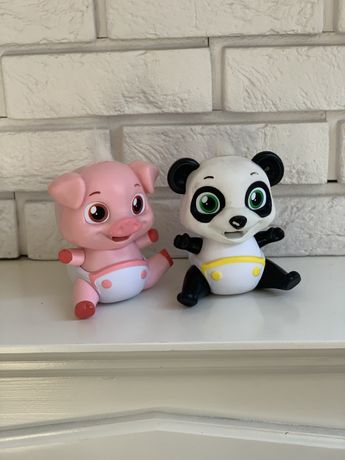 Chrupaczek swinka i panda zestaw