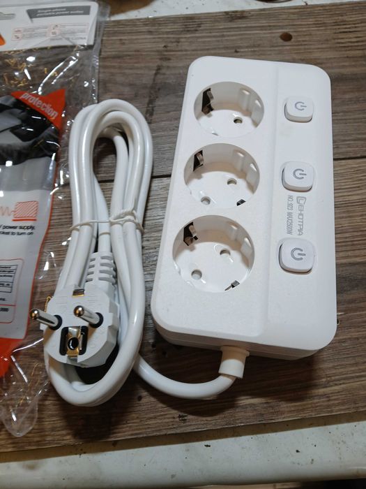 listwa zasilająca 3 gniazda