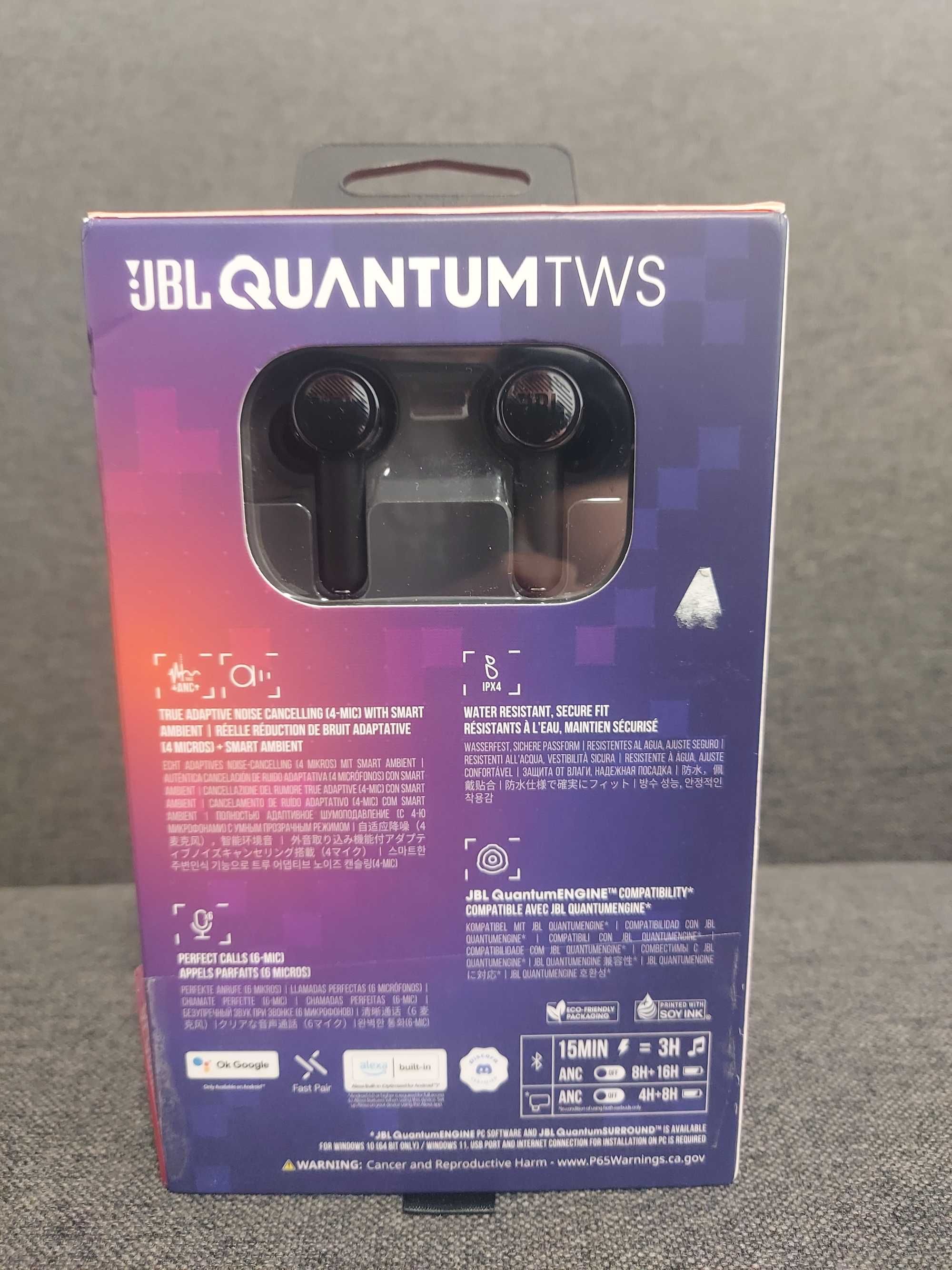 Продам нові бездротові навушники JBL Quantum TWS Black